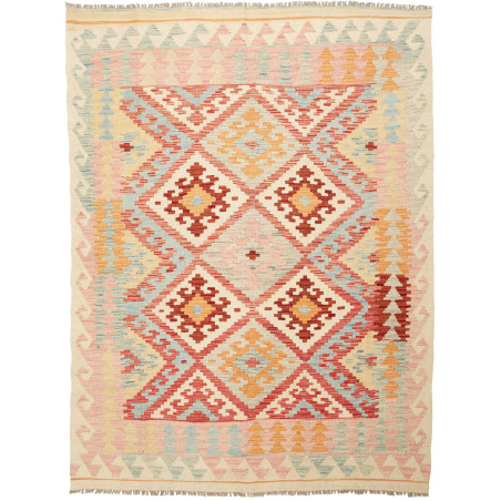 Kilim 153x204 Cm Kilim, Afghanistan. Material: Hand-carded