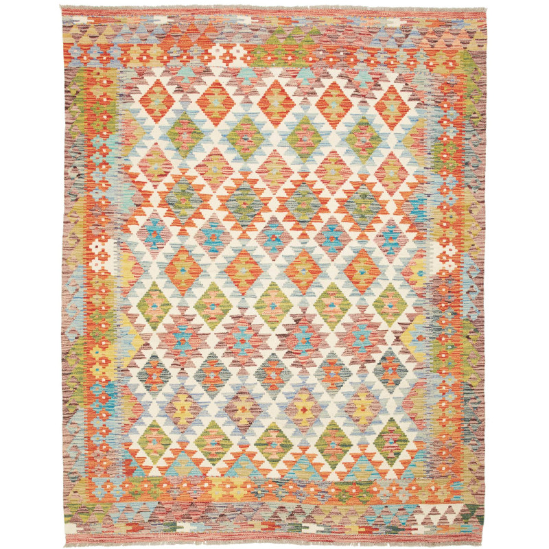 Kilim 159x200 Cm Kilim Afghanistan, Hand-carded Wool