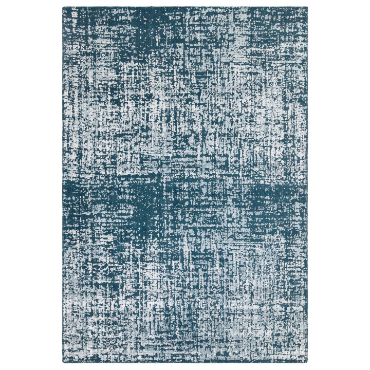 Rug Torino abstract dark green white 120x170 cm