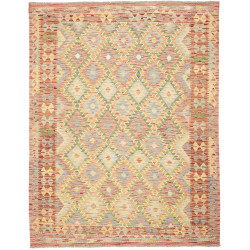 Kilim 152x195 Cm Kilim, Afghanistan, Hand-carded Wool (warp: