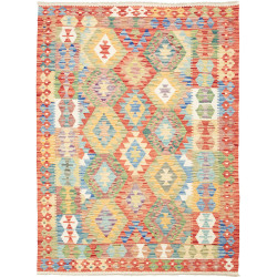 Kilim 151x203 Cm Kilim Afghanistan Hand-carded Wool (warp: