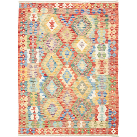 Kilim 151x203 Cm Kilim Afghanistan Hand-carded Wool (warp: