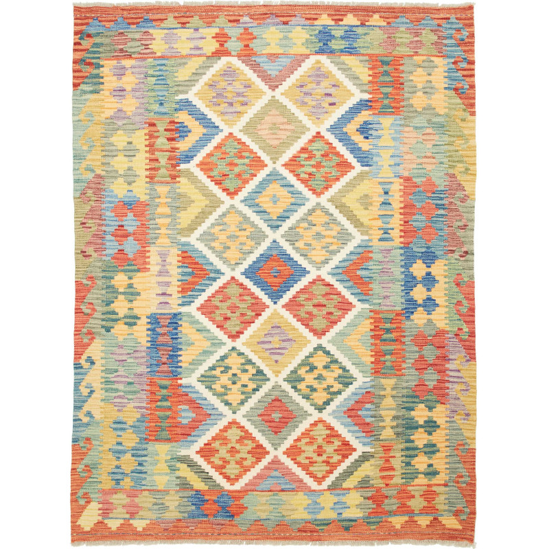 Kilim 151x200 Cm Kilim, Afghanistan, Hand-carded Wool,