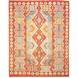 Kilim 152x193 Cm Kilim Afghanistan Hand-carded Wool (warp: