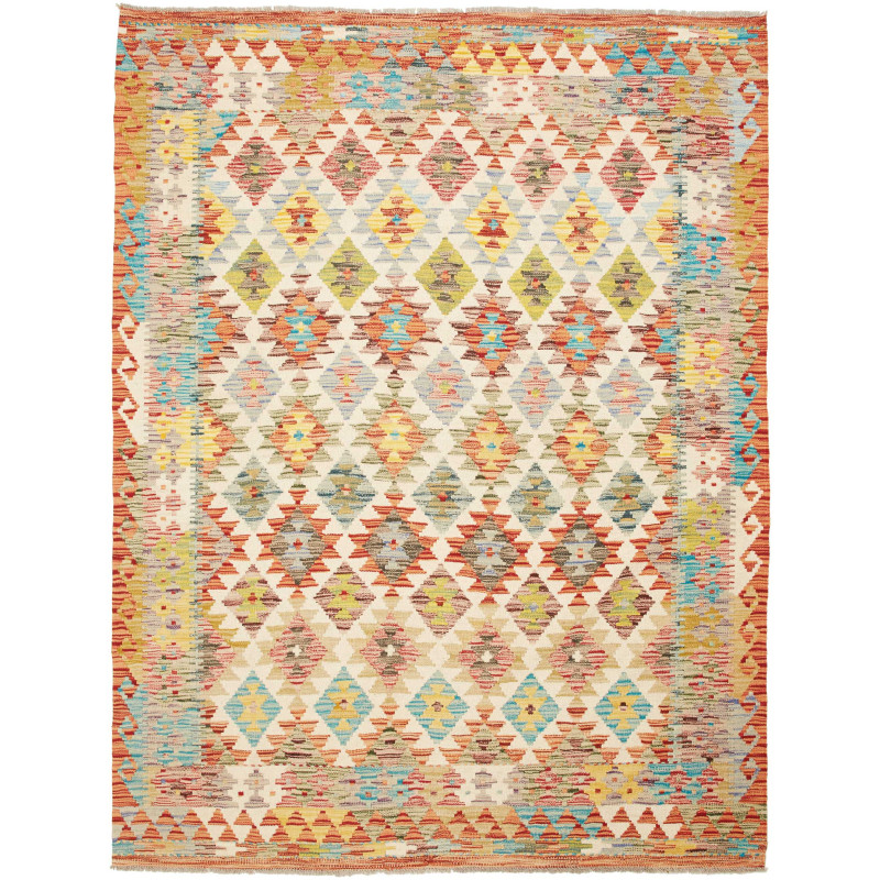 Kilim 154x204 Cm Kilim, Afghanistan, Hand-carded Wool