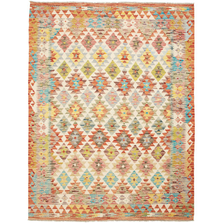Kilim 154x204 Cm Kilim, Afghanistan, Hand-carded Wool