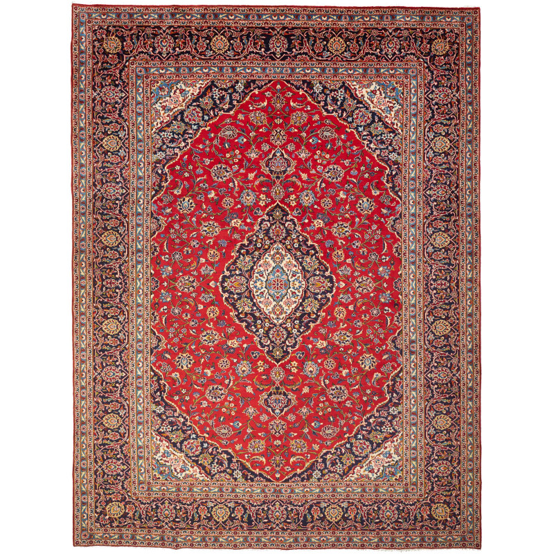 Ardakan 260x350 Cm Ardakan, Persia, Hand-carded Wool (warp:
