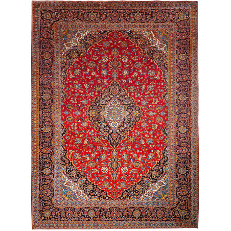 Ardakan 303x414 Cm Ardakan, Persia, Hand-carded Wool,
