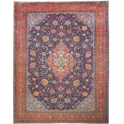 Sarough 300x390 Cm Sarough, Persia, Hand-carded Wool,