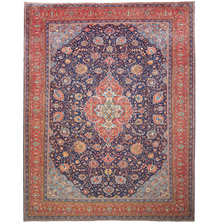 Sarough 300x390 Cm Sarough, Persia, Hand-carded Wool,