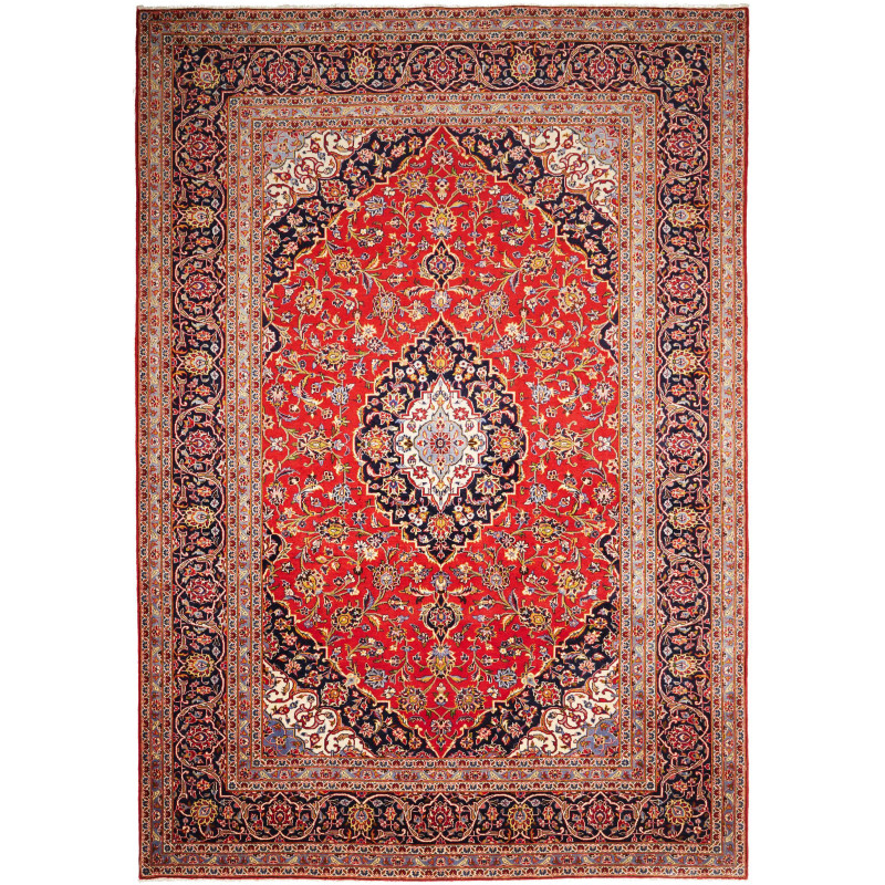Ardakan 242x348 Cm Ardakan Persia Hand-carded Wool Cotton