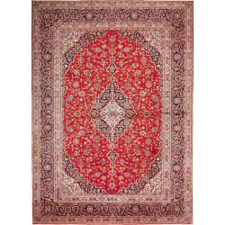 Ardakan 252x350 Cm Ardakan, Persia, Hand-carded Wool, Cotton