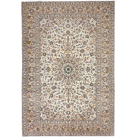 Kashan 237x345 Cm Kashan Persia Hand-carded Wool Cotton
