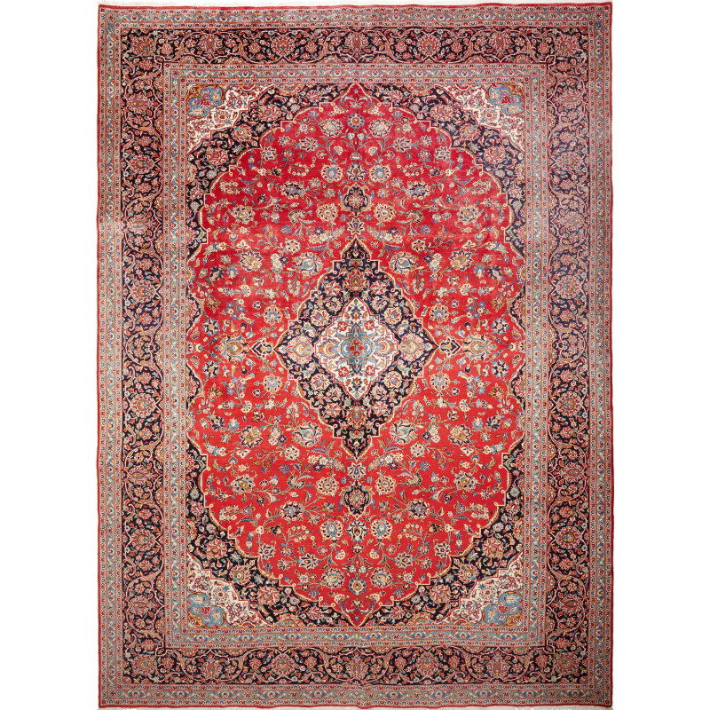 Ardakan 300x413 Cm Ardakan, Persia, Hand-carded Wool, Cotton