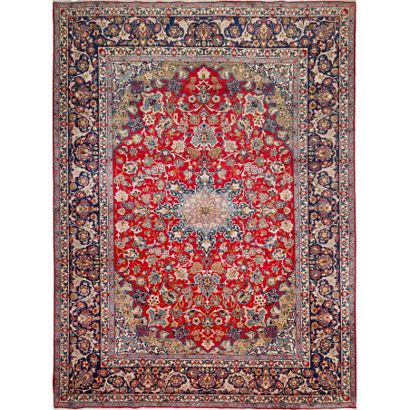 Nadjafabad 312x420 Cm Nadjafabad, Persia, Hand-carded Wool