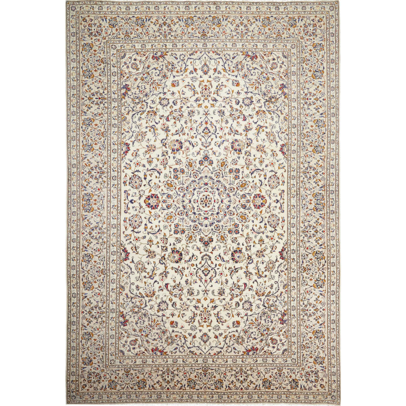 Kashan 238x356 Cm Kashan Persia Hand-carded Wool Cotton