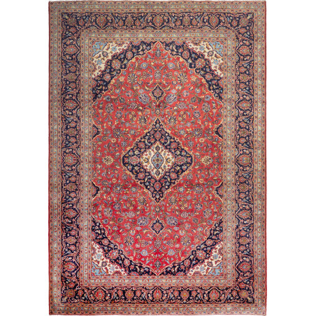 Ardakan 250x365 Cm Ardakan, Persia, Hand-carded Wool (warp: