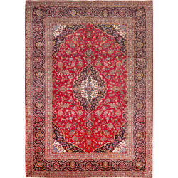 Ardakan 248x350 Cm Ardakan, Persia, Hand-carded Wool (cotton