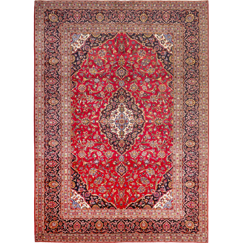 Ardakan 248x350 Cm Ardakan, Persia, Hand-carded Wool (cotton