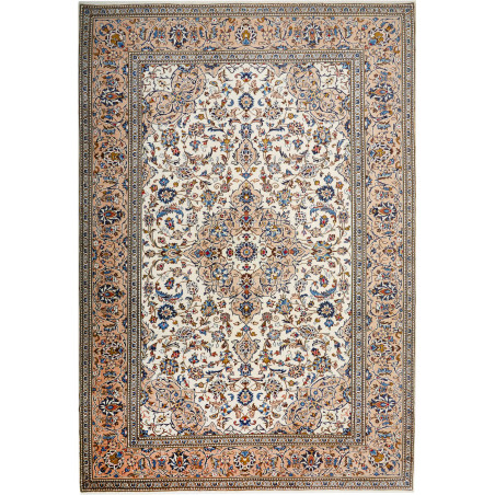 Kashan 243x353 Cm Kashan, Persia, Hand-carded Wool (warp: