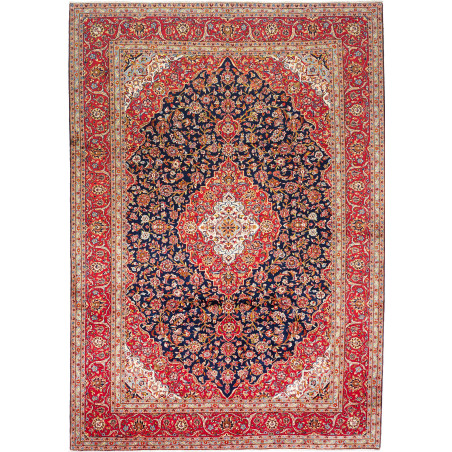 Kashan 250x357 Cm Kashan, Persia, Hand-carded Wool (warp: