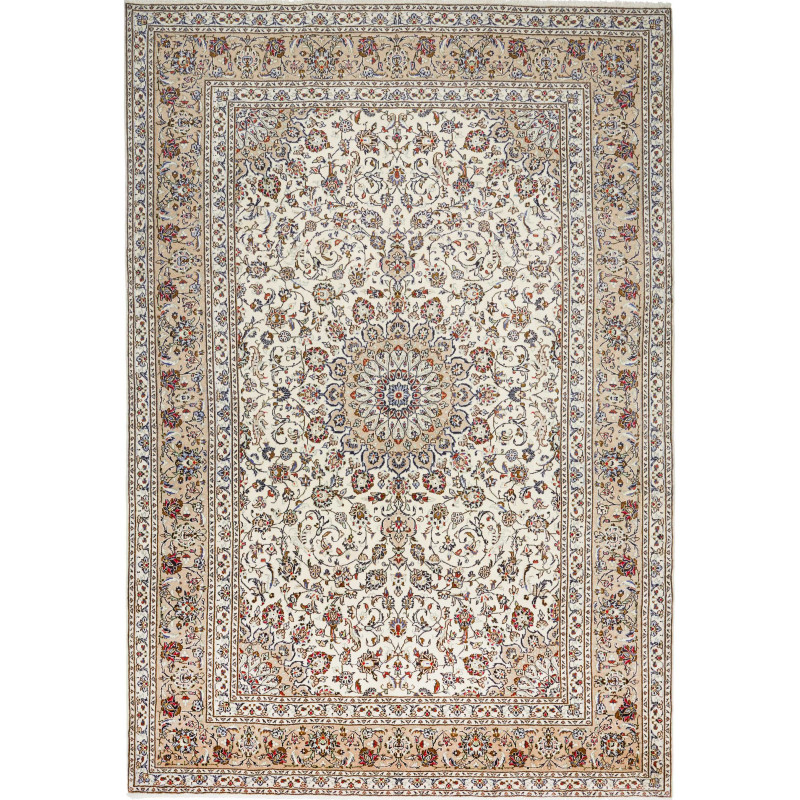 Kashan 240x348 Cm Kashan, Persia, Hand-carded Wool (warp: