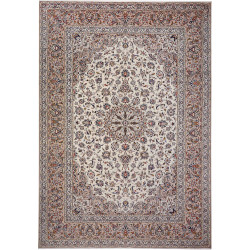 Kashan 245x350 Cm Kashan, Persia, Hand-carded Wool (warp: