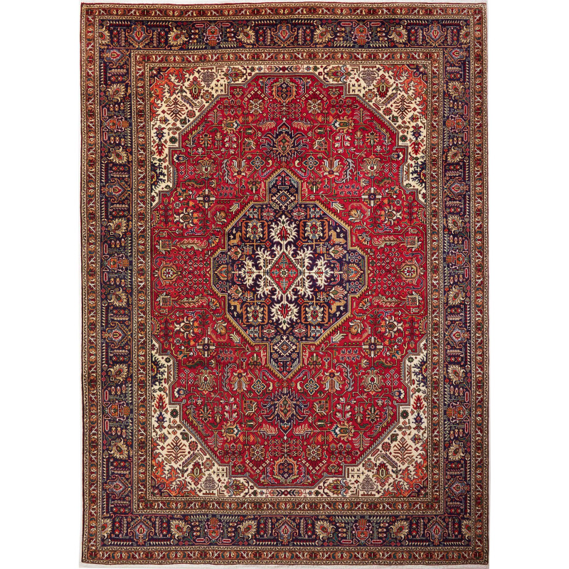 Tabriz 248x343 Cm Tabriz Persia Hand-carded Wool Cotton