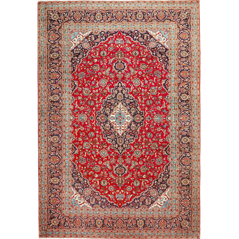 Ardakan 243x352 Cm Ardakan, Persia, Hand-carded Wool (cotton