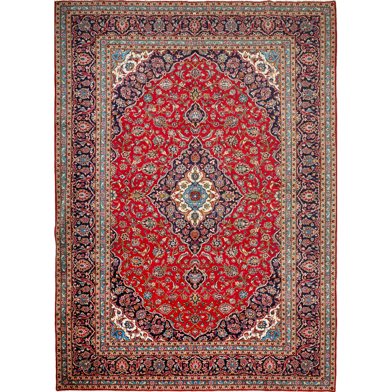 Ardakan 248x347 Cm Ardakan, Persia, Hand-carded Wool (cotton