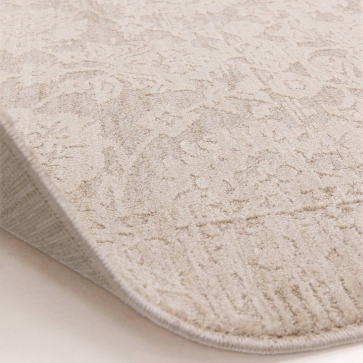 Rug Laurent floral with medallion beige taupe 24