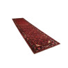 Hand Made Rug Hamadan Persia 120x480 Dark Red B