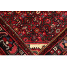 Hand Made Rug Hamadan Persia 120x480 Dark Red B