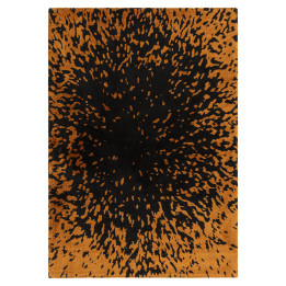 Rug Wilder abstract black rust 200x290 cm