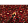 Hand Made Rug Hamadan Persia 120x480 Dark Red B