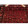 Hand Made Rug Hamadan Persia 120x480 Dark Red B