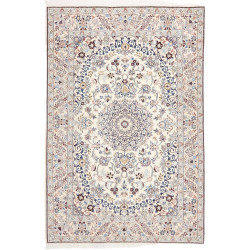 Hand Made Rug Nain 9la Persia 175x260 Ivory Blu