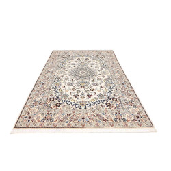 Hand Made Rug Nain 9la Persia 175x260 Ivory Blu