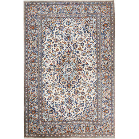 Kashan 200x303 Cm Kashan Persia Hand-carded Wool (warp: