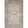 Hand Made Rug Kashan Persia 197x297 Ivory Blue