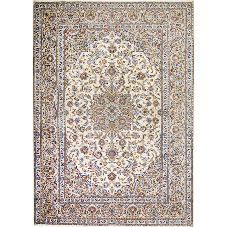 Kashan 257x363 Cm Kashan Persia Hand-carded Wool (warp: