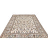Hand Made Rug Kashan Persia 197x297 Ivory Blue