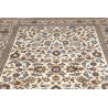 Hand Made Rug Kashan Persia 197x297 Ivory Blue