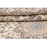 Hand Made Rug Kashan Persia 200x300 Ivory Blue