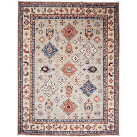 Hand Made Rug Kazak Afghanistan 269x357 Beige B