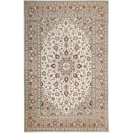 Kashan 197x305 Cm Kashan Persia Hand-carded Wool Cotton
