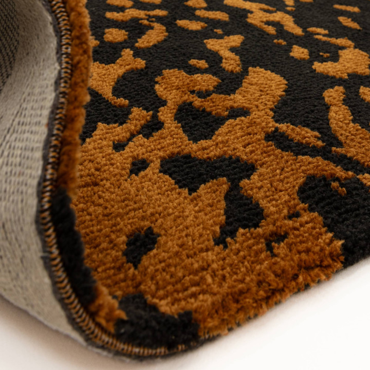 Rug Wilder abstract black rust 200x290 cm
