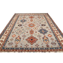 Hand Made Rug Kazak Afghanistan 269x357 Beige B