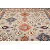Hand Made Rug Kazak Afghanistan 269x357 Beige B