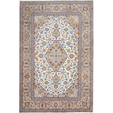 Kashan 200x300 Cm Kashan, Persia, Hand-carded Wool (warp: